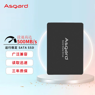 Asgard 阿斯加特 256GB SSD固态硬盘 SATA3.0接口 海拉-HEL系列
