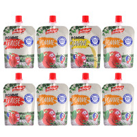 Millefruits 米莱菲 法国原装进口果泥720g赠送2袋，到手10袋