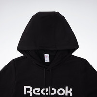 Reebok女子HOODIE经典纯色LOGO修身运动休闲舒适卫衣 GV5519 M