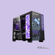 COLORFIRE 镭风 Intel i5 12400F/RTX4060七彩虹暗影紫DIY电脑组装主机台式游戏