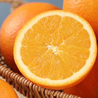 江西赣州赣南脐橙橙子香橙甜橙手剥橙 新鲜水果礼盒 年货 5斤装 精选大果 单果70-85mm