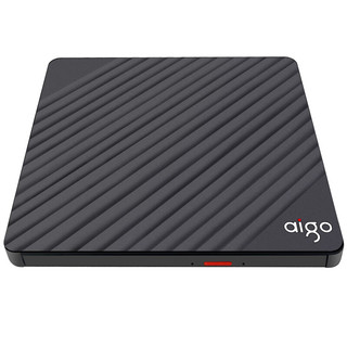 aigo 爱国者 6倍速 USB3.0外置蓝光刻录机  BD蓝光光驱 读写一体外接光驱 黑色(Windows/苹果MAC/BD500)