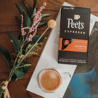 Peet's COFFEE 皮爷咖啡 皮爷peets 胶囊咖啡40颗混装（强度8*1+9*1+10*1+11*1）-礼盒装