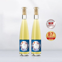 恺特诺藏云谷 香格里拉甜酒白葡萄酒   晚收 威代尔半甜白葡萄酒 藏云谷精品晚收甜酒-双支375ml*2