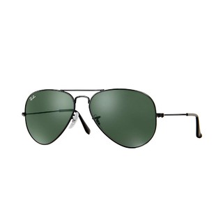 Ray-Ban 雷朋 Aviator飞行员系列 男女款太阳镜 0RB3025 L2823 黑框绿片 58mm