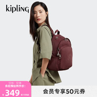 kipling 凯普林 男女款大容量轻便帆布包小饱包旅行包双肩背包|DELIA系列