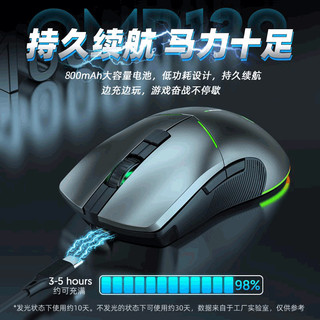 宏碁(acer) 无线蓝牙有线三模鼠标 电竞游戏鼠标 可充电 RGB灯效宏程 笔记本台式家用办公 灰色 有线/无线/蓝牙三模 3212 无宏驱动