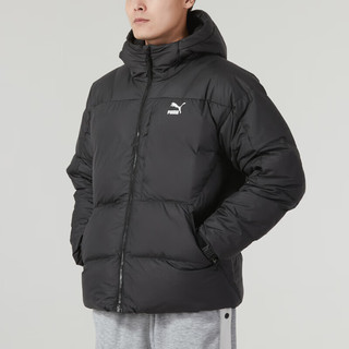 彪马（Puma）男装 2023冬运动服跑步训练舒适休闲时尚羽绒服 623496-01/晒图退10 XS(165/88A)