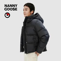 保姆鹅 女士羽绒服女款加厚外套时尚短款面包服防风保暖冬装