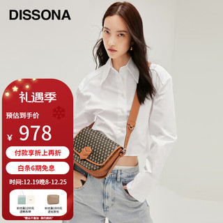 DISSONA 迪桑娜 2021新款女士幸运锦囊复古单肩斜挎包