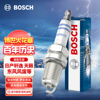 BOSCH 博世 单铂金火花塞四支装5560适配日产轩逸天籁骐达逍客骊威蓝鸟NV200