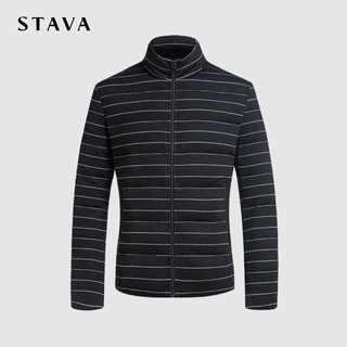 STAVA 斯得雅 秋冬男士羽绒服立领时尚轻薄羽绒外套男