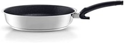 Fissler 菲仕乐 Adamant Premium / 涂层不锈钢平底锅（直径 20 厘米）煎锅 - 不粘、防刮 - 适用于电磁炉