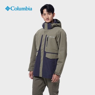 哥伦比亚 户外男子奥米金点热能防水冲锋衣休闲外套WE4354