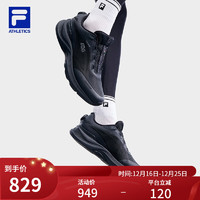 斐乐（FILA）男鞋BOA JOGGER 1+ M'S路跑鞋2023冬款跑步鞋运动鞋 黑美人-BB 40