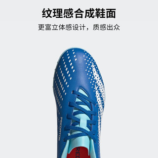 adidas阿迪达斯PREDATOR ACCURACY.4 TF男女硬人造草坪足球鞋 深蓝色/白色/浅蓝色 44.5(275mm)