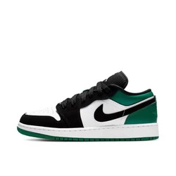 AIR JORDAN Cspace Air Jordan 1 AJ1黑绿脚趾 低帮复古篮球鞋 553560-113