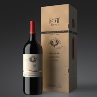 NIYA 尼雅 赤霞珠干红葡萄酒12.5度3L大瓶+双支酒杯 礼盒装 酿酒师签名版