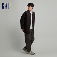 限尺码、88VIP：Gap 盖璞 男士长款夹克外套 811146