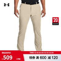 安德玛（UNDERARMOUR）Drive男子高尔夫运动长裤1364410 棕色289 30/32