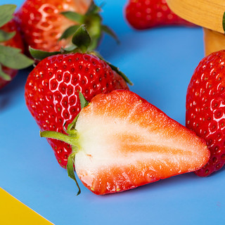 【百果园店】红宝玉辽宁丹东红颜草莓新鲜当季水果奶油大草莓