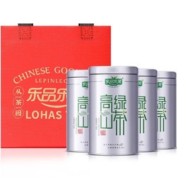 乐品乐茶 茶叶2023新茶明前特级高山绿茶黄山云雾茶浓香型春茶罐装250g