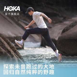 HOKA ONE ONE 男女款秋冬飞速马法特2运动休闲鞋MAFATE SPEED2耐磨减震防滑 白色 / 月岩灰 38.5