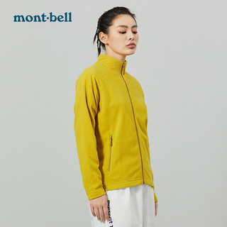 mont·bell Montbell日本秋冬季户外休闲保暖女款薄抓绒衣开衫夹克冲锋衣内胆