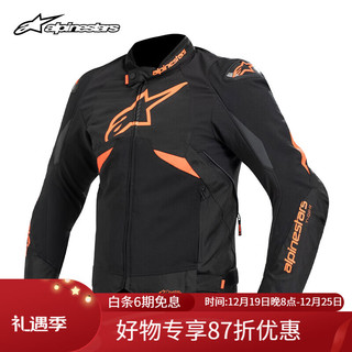 Alpinestars T-GP R V3 摩托车骑行服秋冬防水保暖  黑红色荧光白1321 L