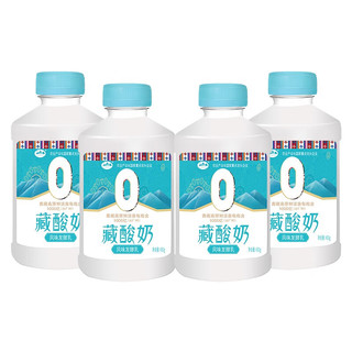 青海湖藏酸奶450g*4瓶原味低温风味发酵乳含1千亿青藏高原鲜活菌 450g*4瓶