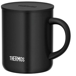 THERMOS 膳魔师 真空隔热马克杯 黑色 350ml JDG-350C BK