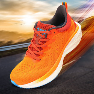 TFO 越野跑鞋 轻便透气跑步鞋 耐磨缓震运动鞋8422302 男款橙色 40