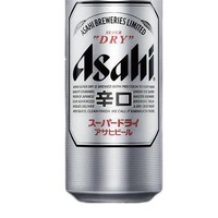 Asahi 朝日啤酒 朝日超爽啤酒500ml*24罐整箱 新日期 日式爽口生啤精酿黄啤酒百亿
