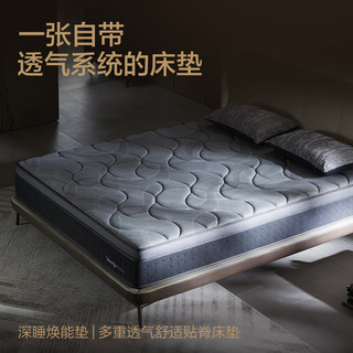 YANXUAN 网易严选 弹簧床垫1.5米*2米 乳胶床垫 4D透气面料酒店床垫席梦思 试睡员