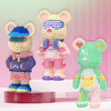 POPOBE 暴力熊 3只装益智拼装积木豆蔻紫嫣系列摆件儿童成人玩具积木