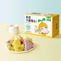 礼遇季：窝小芽 宝宝辅食卡通馒头礼盒 550g