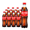 Fanta 芬达 plus会员：可口可乐（Coca-Cola）碳酸汽水饮料 可乐500ML*12瓶(含糖)