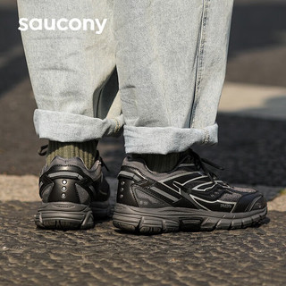 索康尼（SAUCONY） 男鞋女鞋 23春秋秋时尚潮流复古老爹鞋休闲鞋网面透气跑步鞋 S79019-4 43