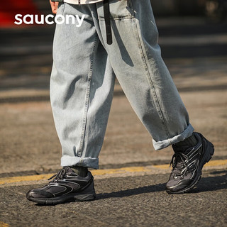 索康尼（SAUCONY） 男鞋女鞋 23春秋秋时尚潮流复古老爹鞋休闲鞋网面透气跑步鞋 S79019-4 43