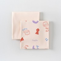 Tongtai 童泰 0-6个月包单初生婴儿四季宝宝床品用品襁褓包巾2件装