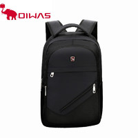 OIWAS 爱华仕 电脑包双肩 14英寸时尚商务背包男 笔记本电脑包女大容量4082黑色