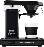 Technivorm Moccamaster Moccamaster Cup-one 过滤咖啡机,铝,1090 W,哑光黑