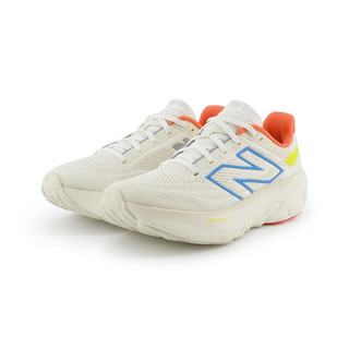 NEW BALANCE NB男鞋女鞋1080 v13系列专业缓震运动舒适跑步鞋 米白色 W1080O13 女款 标准鞋楦B 41.5 (男码脚长26cm)