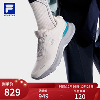 斐乐（FILA）男鞋BOA JOGGER 1+ M'S路跑鞋2023冬款跑步鞋运动鞋 银灰色/牛津棕褐色-SO 41