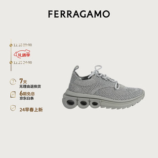 菲拉格慕（Ferragamo）女银色休闲鞋0766457_M  _ 70  