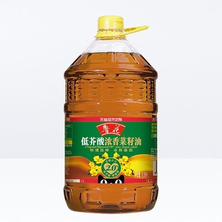 88VIP：luhua 鲁花 低芥酸浓香菜籽油 6.38L