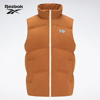 Reebok 锐步 男女同款经典复古保暖撞色梭织羽绒马甲  A/2XL