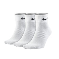 NIKE 耐克 袜子2023新款三双装运动袜休闲袜舒适透气中筒袜常规
