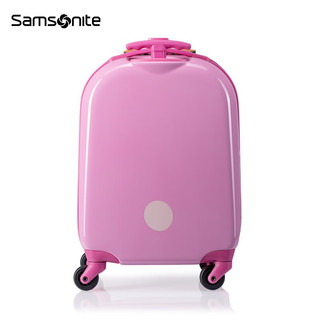 Samsonite 新秀丽 儿童行李箱旅行箱卡通动物造型拉杆箱时尚可爱拉杆箱U22 粉红色兔子 16英寸