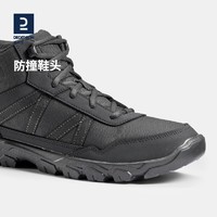 DECATHLON 迪卡侬 户外登山鞋男郊野防滑抓地透气徒步鞋男士ODS NH100 深灰色 42